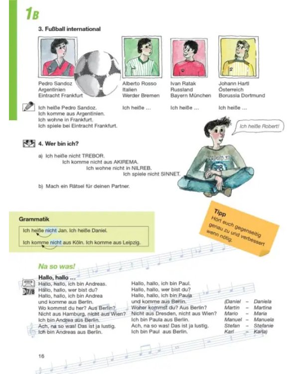 Pingpong Neu 1. Lehrbuch. Dein Deutschbuch. Deutsch als Fremdsprache