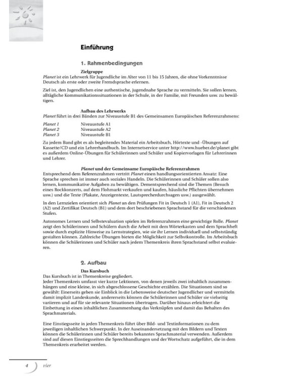Planet 2. Lehrerhandbuch. Deutsch für Jugendliche. Deutsch als Fremdsprache