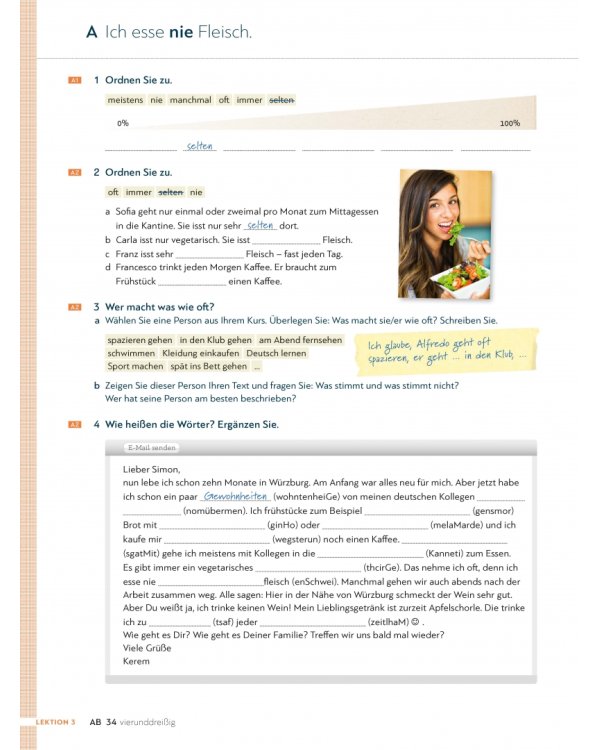 Schritte international Neu 3+4. Arbeitsbuch + 2 CDs zum Arbeitsbuch. Deutsch als Fremdsprache