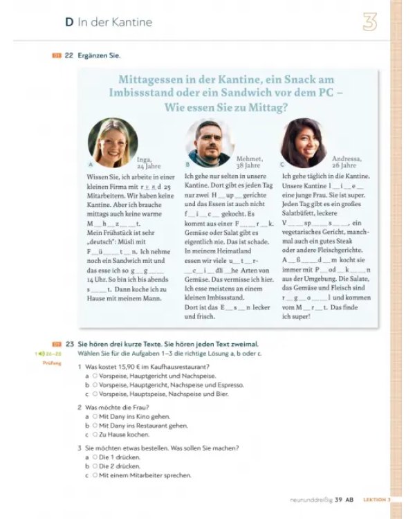 Schritte international Neu 3+4. Arbeitsbuch + 2 CDs zum Arbeitsbuch. Deutsch als Fremdsprache