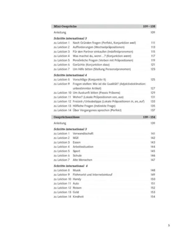 Schritte international 3+4. Spielesammlung zu Band 3 und 4. Deutsch als Fremdsprache