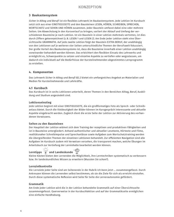 Sicher in Alltag und Beruf! B2.2. Lehrerhandbuch. Deutsch als Zweitsprache