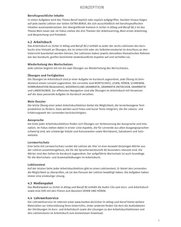 Sicher in Alltag und Beruf! B2.2. Lehrerhandbuch. Deutsch als Zweitsprache