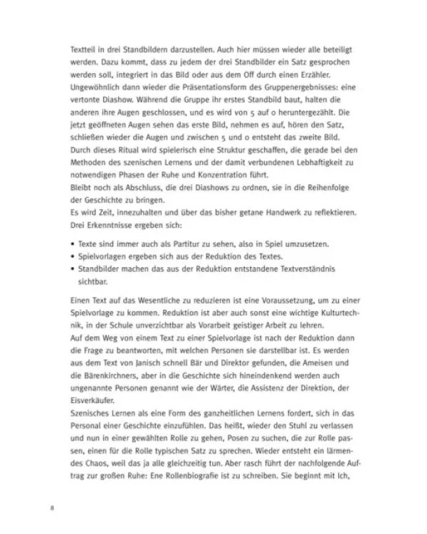 Szenisches Lernen. Theaterarbeit im DaF-Unterricht. Deutsch als Fremdsprache