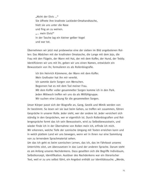 Szenisches Lernen. Theaterarbeit im DaF-Unterricht. Deutsch als Fremdsprache