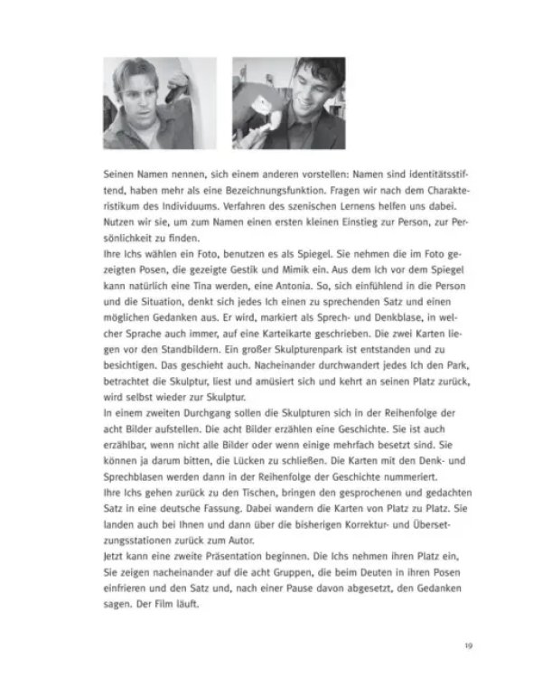 Szenisches Lernen. Theaterarbeit im DaF-Unterricht. Deutsch als Fremdsprache
