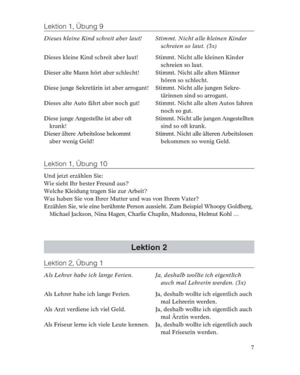 Themen aktuell 2. Textheft Sprechübungen. Deutsch als Fremdsprache