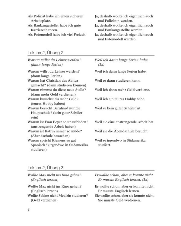 Themen aktuell 2. Textheft Sprechübungen. Deutsch als Fremdsprache