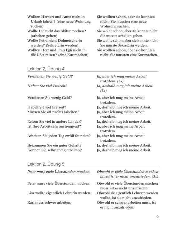 Themen aktuell 2. Textheft Sprechübungen. Deutsch als Fremdsprache