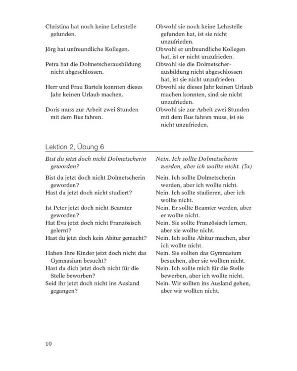 Themen aktuell 2. Textheft Sprechübungen. Deutsch als Fremdsprache