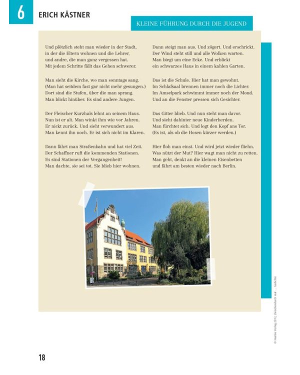 Zwischendurch mal ... Gedichte. Kopiervorlagen. Deutsch als Fremdsprache