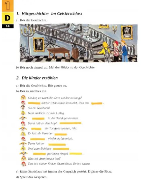 Tamburin 3. Lehrbuch. Deutsch für Kinder. Deutsch als Fremdsprache