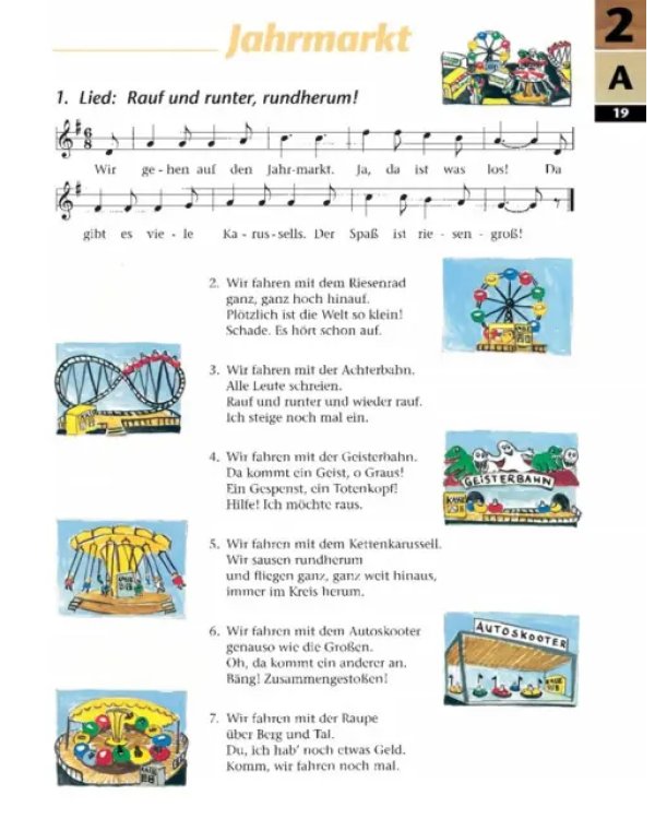 Tamburin 3. Lehrbuch. Deutsch für Kinder. Deutsch als Fremdsprache
