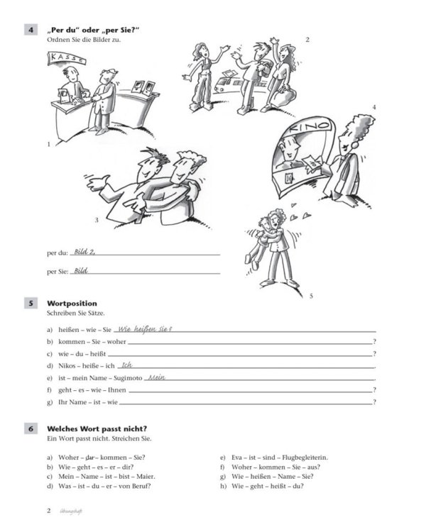 Tangram aktuell 1. Übungsheft. Deutsch als Fremdsprache