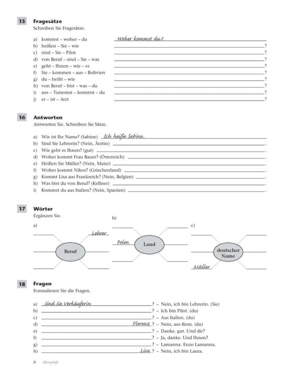 Tangram aktuell 1. Übungsheft. Deutsch als Fremdsprache