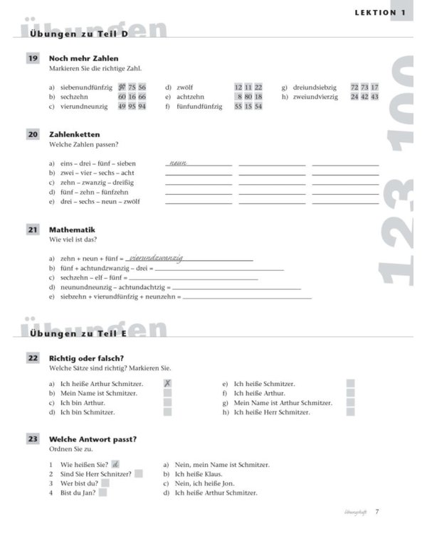 Tangram aktuell 1. Übungsheft. Deutsch als Fremdsprache