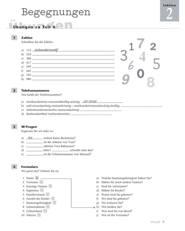 Tangram aktuell 1. Übungsheft. Deutsch als Fremdsprache