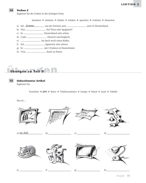 Tangram aktuell 1. Übungsheft. Deutsch als Fremdsprache