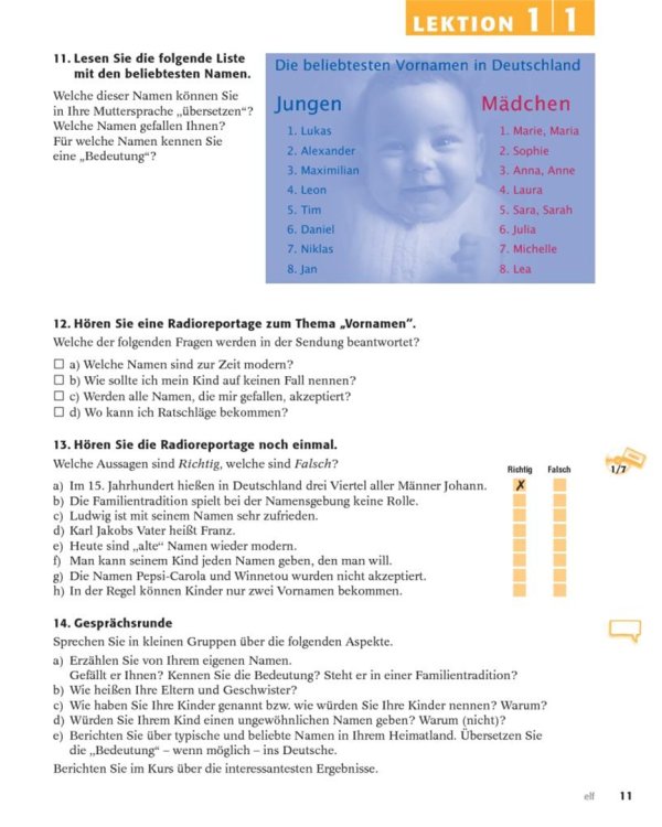 Themen aktuell 3. Niveaustufe В1. Zertifikatsband. Kursbuch. Deutsch als Fremdsprache