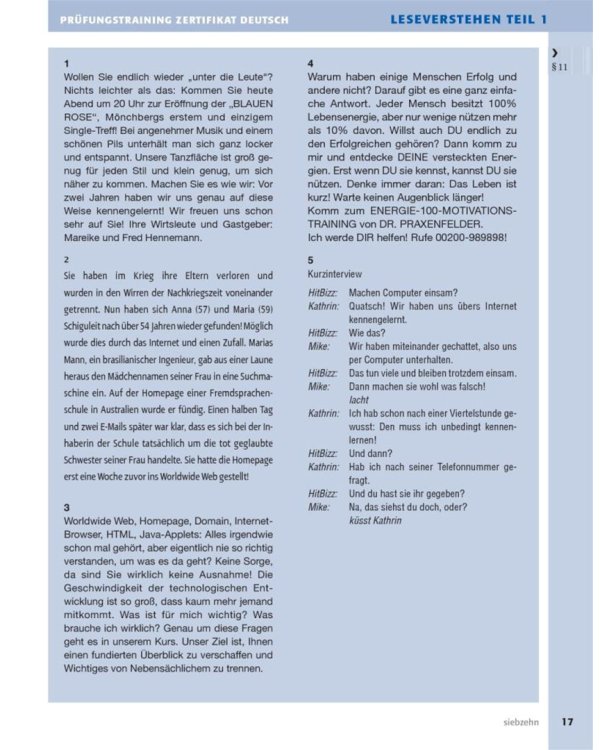 Themen aktuell 3. Niveaustufe В1. Zertifikatsband. Kursbuch. Deutsch als Fremdsprache