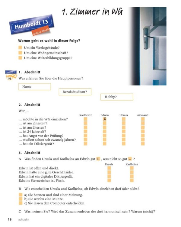 Themen aktuell 3. Niveaustufe В1. Zertifikatsband. Kursbuch. Deutsch als Fremdsprache