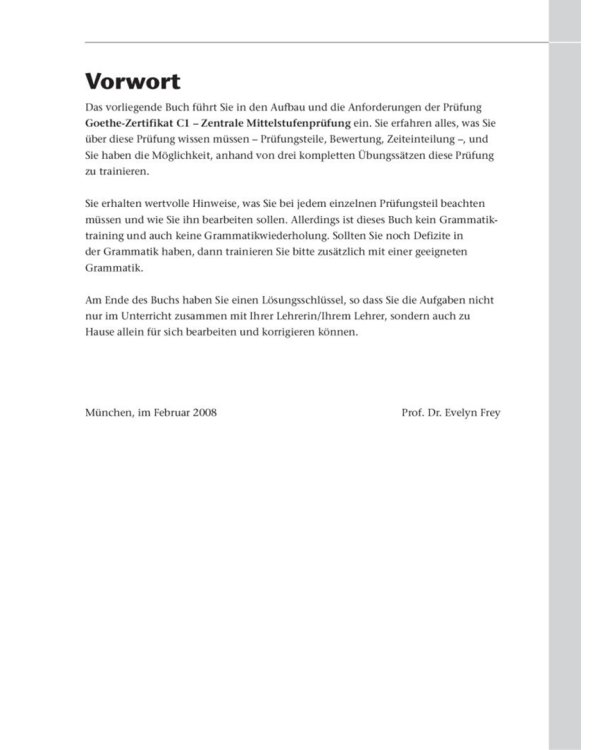 Fit fürs Goethe-Zertifikat C1. Lehrbuch mit integrierter Audio-CD. Prüfungstraining