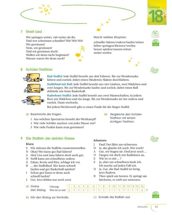 Planet 2. Kursbuch. Deutsch für Jugendliche. Deutsch als Fremdsprache