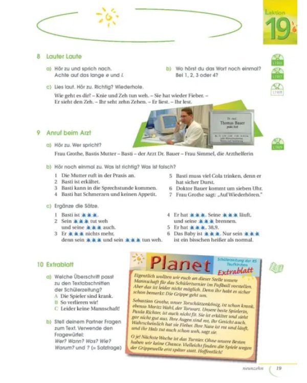 Planet 2. Kursbuch. Deutsch für Jugendliche. Deutsch als Fremdsprache
