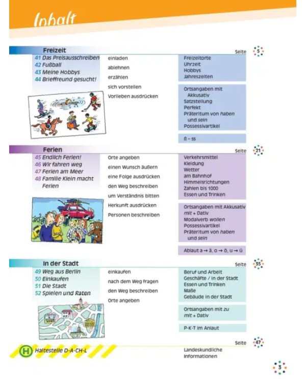 Planetino 3. Kursbuch. Deutsch für Kinder. Deutsch als Fremdsprache