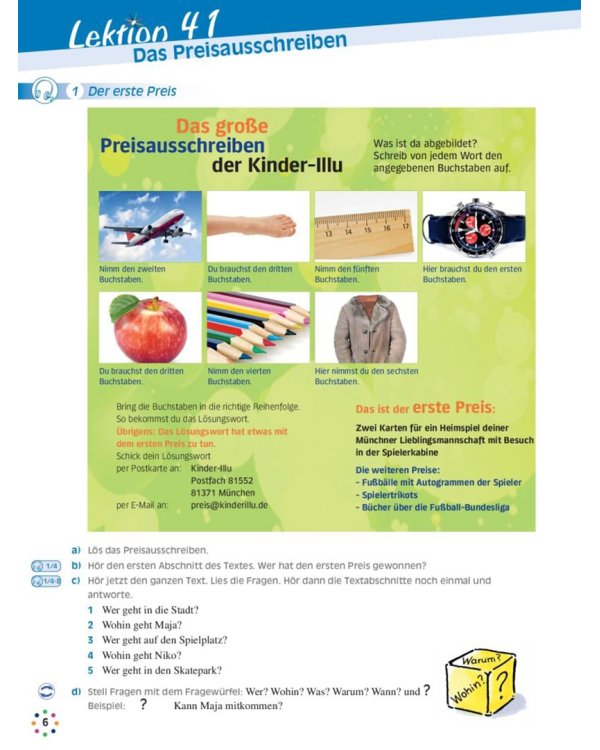 Planetino 3. Kursbuch. Deutsch für Kinder. Deutsch als Fremdsprache