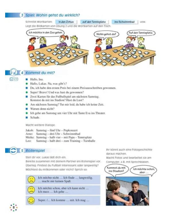 Planetino 3. Kursbuch. Deutsch für Kinder. Deutsch als Fremdsprache