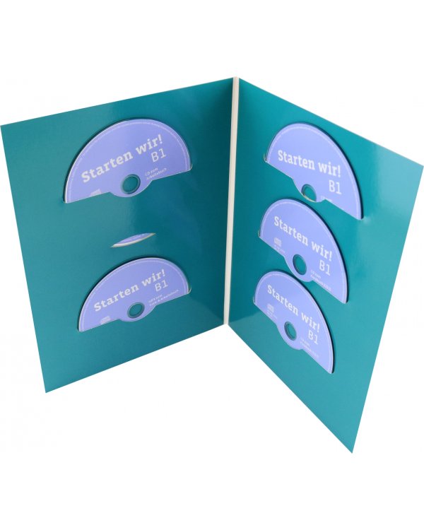 Starten wir! B1. 3 Audio-CDs zum Kursbuch + 1 Audio CD zum Arbeitsbuch + 1 MP3 CD mit Audiotracks