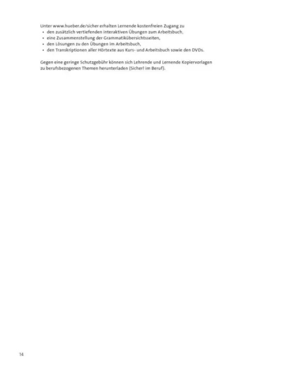 Sicher! B2.2. Lehrerhandbuch. Deutsch als Fremdsprache