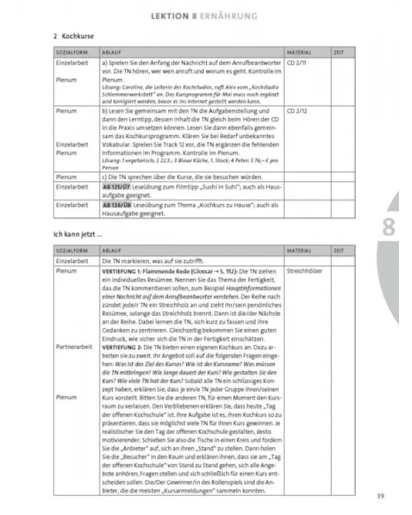 Sicher! B2.2. Lehrerhandbuch. Deutsch als Fremdsprache