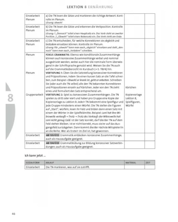 Sicher! B2.2. Lehrerhandbuch. Deutsch als Fremdsprache