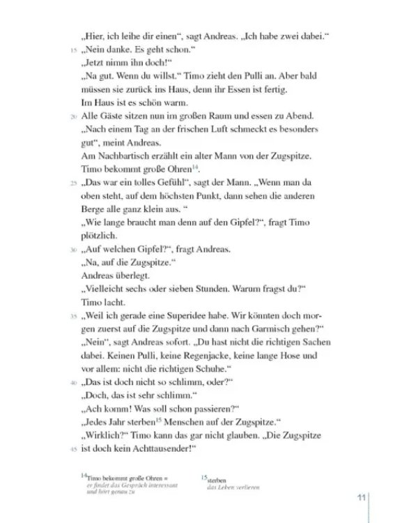 Timo darf nicht sterben! Leseheft. Deutsch als Fremdsprache