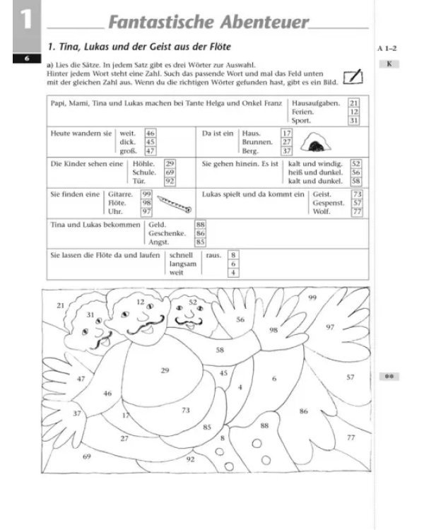 Tamburin 3. Arbeitsbuch. Deutsch für Kinder. Deutsch als Fremdsprache