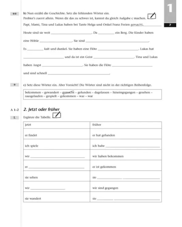 Tamburin 3. Arbeitsbuch. Deutsch für Kinder. Deutsch als Fremdsprache