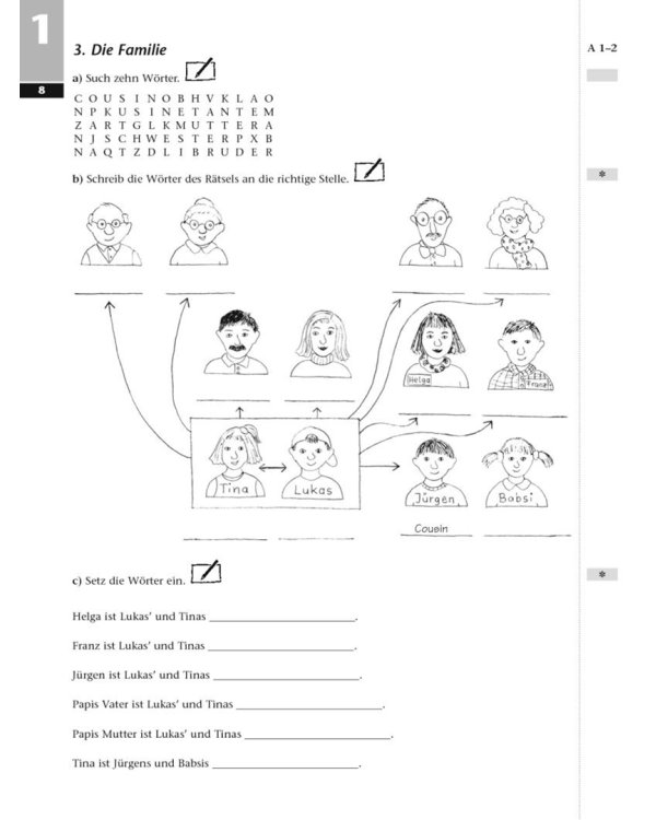 Tamburin 3. Arbeitsbuch. Deutsch für Kinder. Deutsch als Fremdsprache