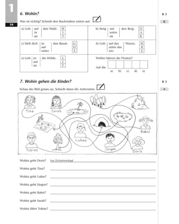 Tamburin 3. Arbeitsbuch. Deutsch für Kinder. Deutsch als Fremdsprache