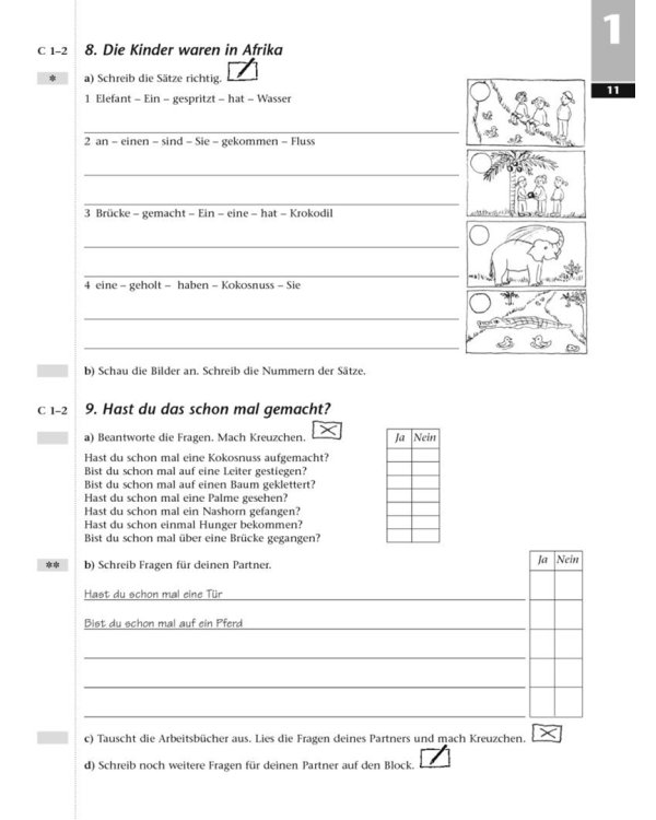 Tamburin 3. Arbeitsbuch. Deutsch für Kinder. Deutsch als Fremdsprache