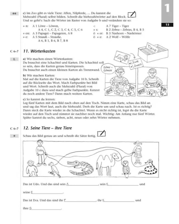Tamburin 3. Arbeitsbuch. Deutsch für Kinder. Deutsch als Fremdsprache