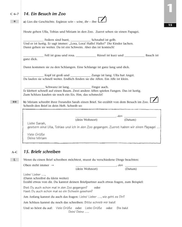 Tamburin 3. Arbeitsbuch. Deutsch für Kinder. Deutsch als Fremdsprache