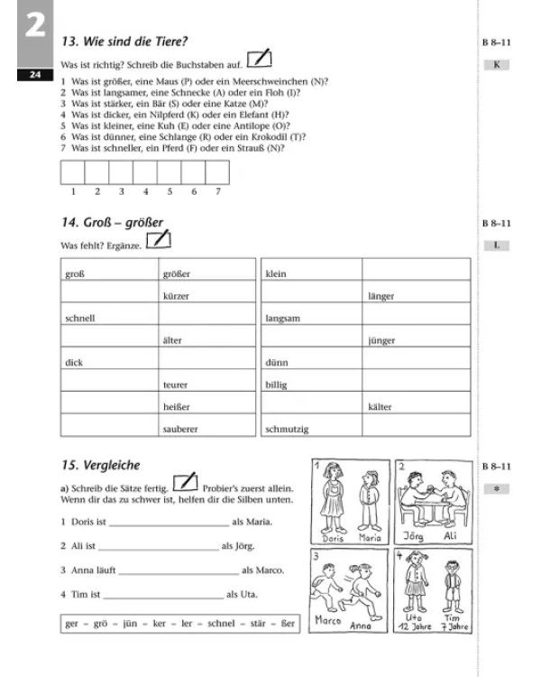 Tamburin 3. Arbeitsbuch. Deutsch für Kinder. Deutsch als Fremdsprache
