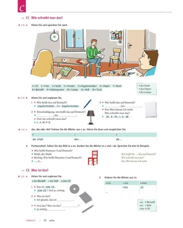Motive A1. Kursbuch, Lektion 1–8. Kompaktkurs DaF. Deutsch als Fremdsprache