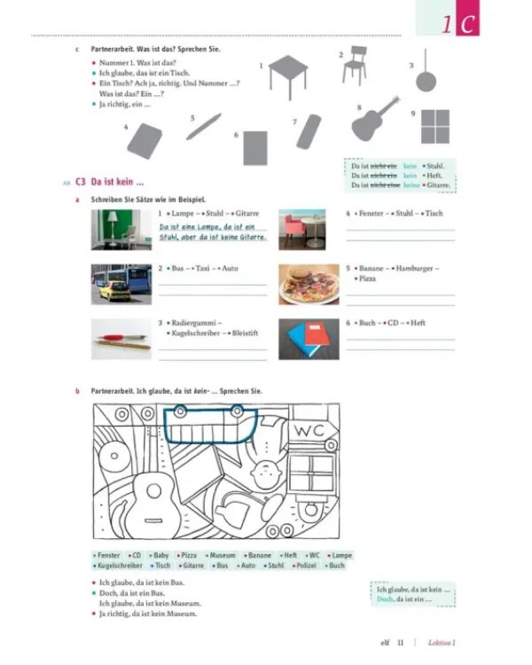 Motive A1. Kursbuch, Lektion 1–8. Kompaktkurs DaF. Deutsch als Fremdsprache