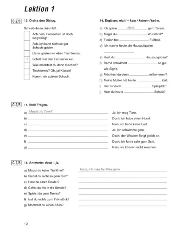 Pingpong Neu 2. Arbeitsbuch. Deutsch als Fremdsprache