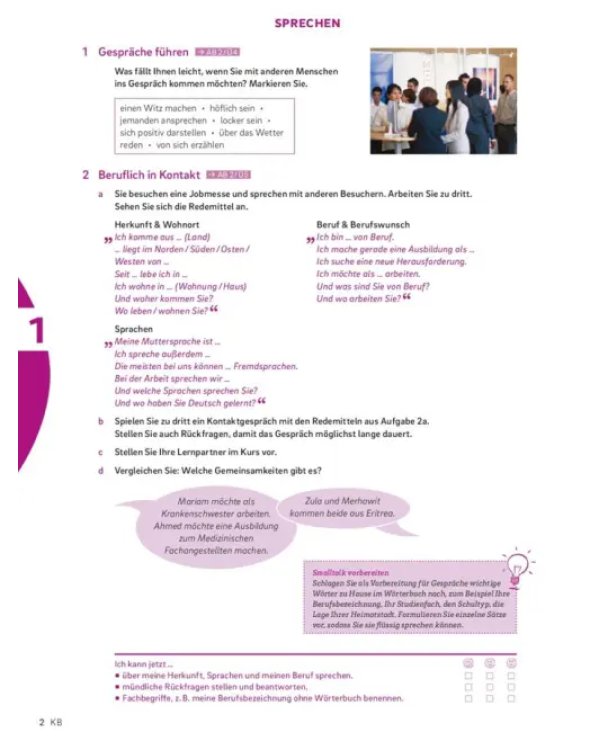 Дополнительное изображение книги «Sicher in Alltag und Beruf! B1+. Kurs- und Arbeitsbuch. Deutsch als Zweitsprache»