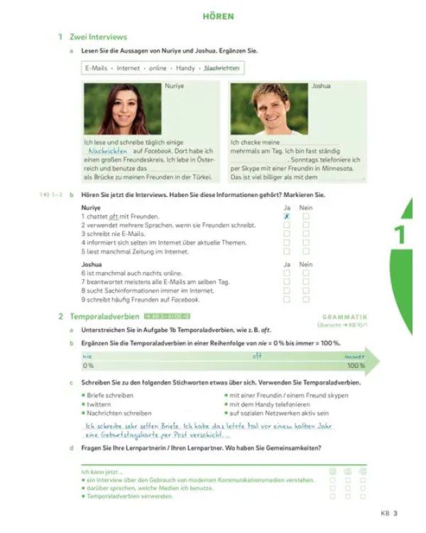 Дополнительное изображение книги «Sicher in Alltag und Beruf! B1+. Kurs- und Arbeitsbuch. Deutsch als Zweitsprache»
