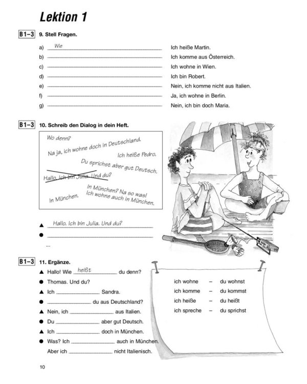 Pingpong Neu 1. Arbeitsbuch. Dein Deutschbuch. Deutsch als Fremdsprache